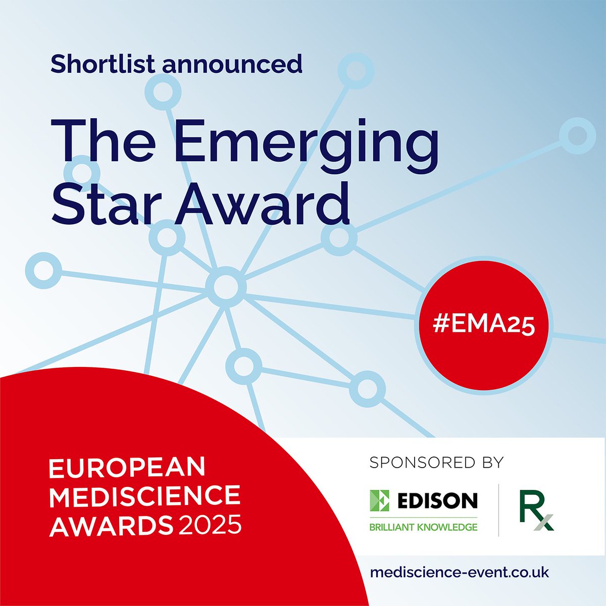 MediscienceAwards (@euromedevent) on Twitter photo Huge congratulations to the outstanding finalists shortlisted for this year's Emerging Star Award, sponsored by <a href="/HSBCInnovation/">HSBC Innovation Banking</a> - they are Apollo Therapeutics
<a href="/BeaconTx_/">Beacon Therapeutics</a> <a href="/bioptimus_ai/">Bioptimus</a> Myricx Bio <a href="/nuclera/">Nuclera</a> <a href="/Purespringtx/">Purespring</a> Quell Therapeutics and Zelluna #shortlist #EMA25 Huge congratulations to the outstanding finalists shortlisted for this year's Emerging Star Award, sponsored by <a href="/HSBCInnovation/">HSBC Innovation Banking</a> - they are Apollo Therapeutics
<a href="/BeaconTx_/">Beacon Therapeutics</a> <a href="/bioptimus_ai/">Bioptimus</a> Myricx Bio <a href="/nuclera/">Nuclera</a> <a href="/Purespringtx/">Purespring</a> Quell Therapeutics and Zelluna #shortlist #EMA25