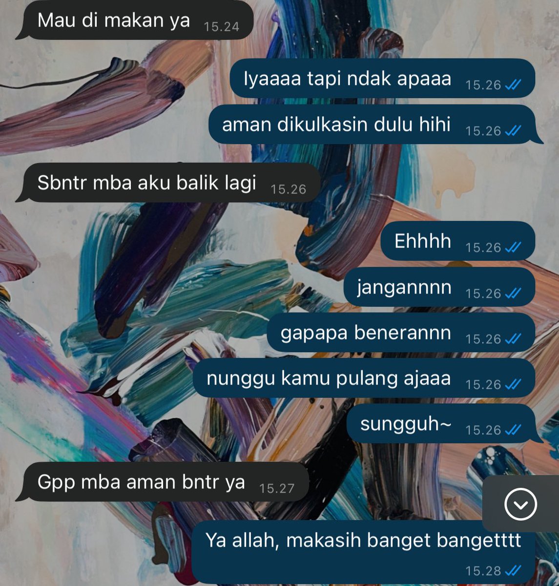 Dewasa ini gue paham kenapa nyokap pernah bilang,”Punya tetangga baik tuh berkah.”

Pernah suatu hari, gue lagi meeting dan nggak denger ada paket makanan gue sampe. Tetangga gue yang terima dan dia simpenin di kulkas, dan pas gue mau ambil ternyata dia udah pergi, tapi… dia