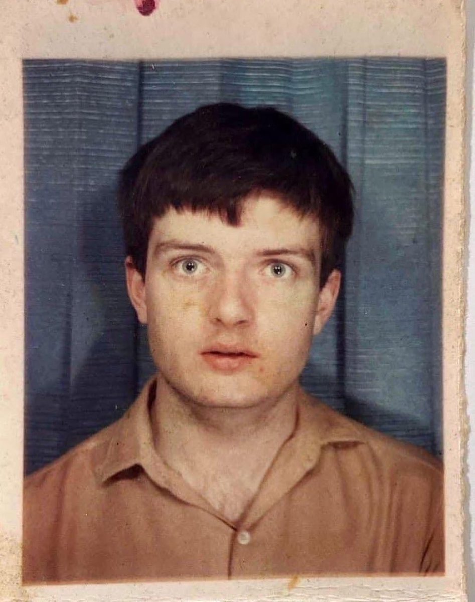 45 Years ago today. The last photo of Ian Curtis - Thursday, May 15th, 1980, at the ‘Photo Me’ booth in Woolworths Macclesfield.