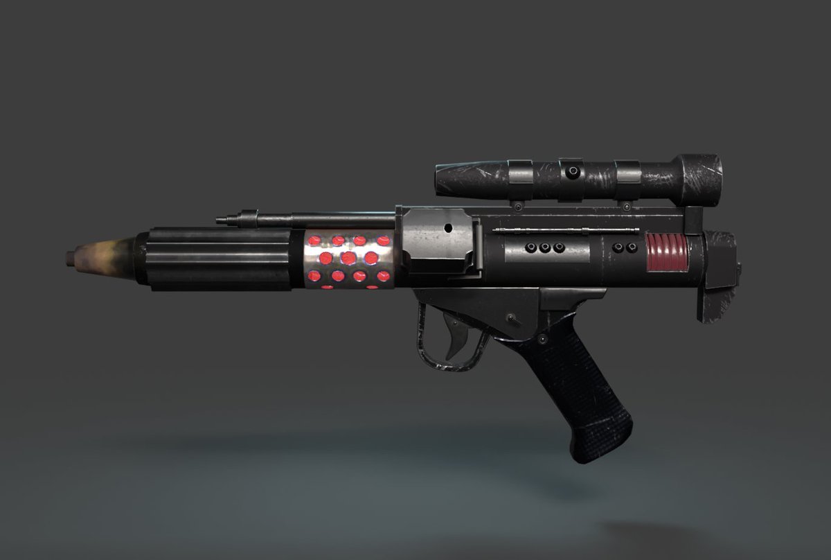 strawberrieart's tweet photo. i made this blaster :D
#3DModel #Maya #SubstancePainter #3DWeaponArtist #HardSurfaceModel #3DArt https://t.co/BGmBzqYm6d