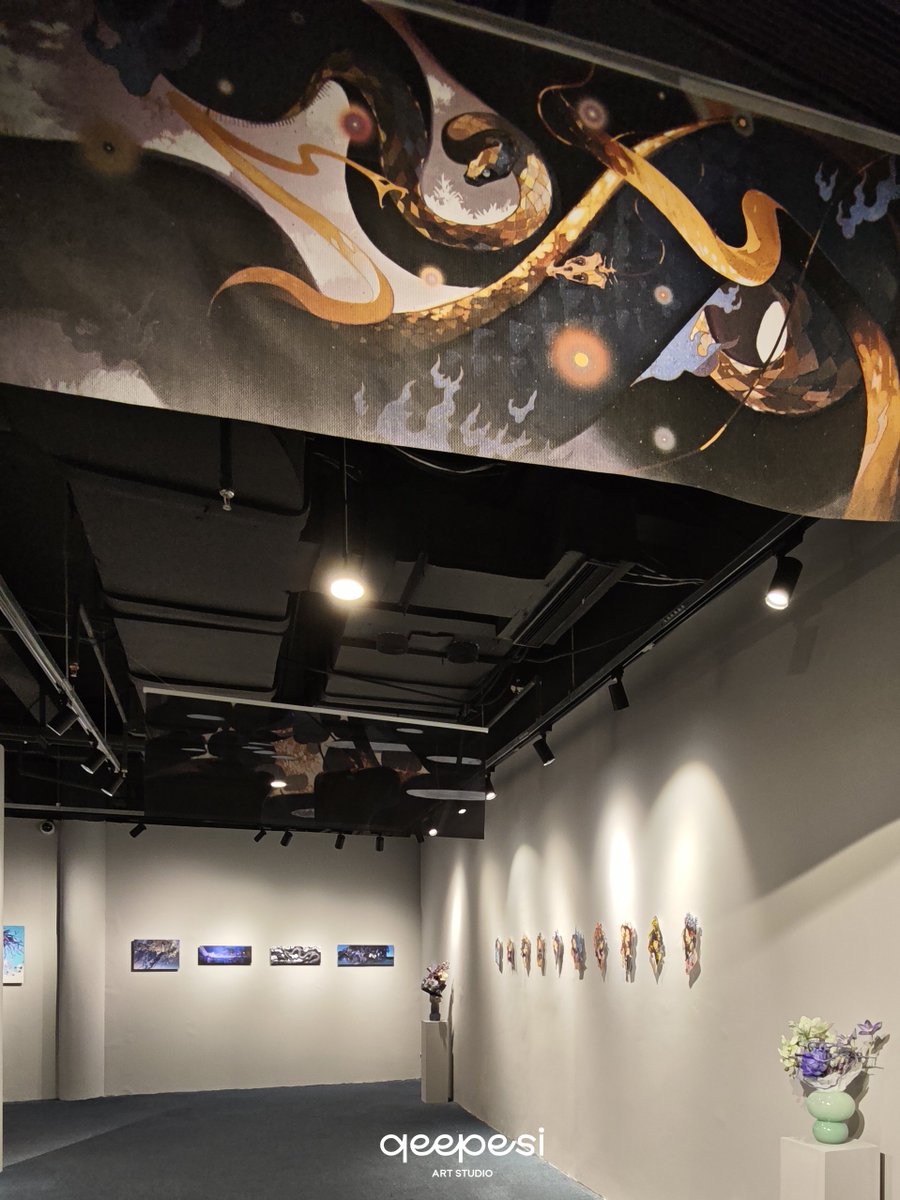 qeepesi001's tweet photo. Archived Photos  [Sunset Blossoms] in Shanghai, Duhe Books
Artist: 千风（@qianfenghappy）
Duration: 25.05.01-05.14  
It was a great honor to have our Studio qeepesi curate art exhibitions for our beloved artists. https://t.co/3NBzxlCUd1