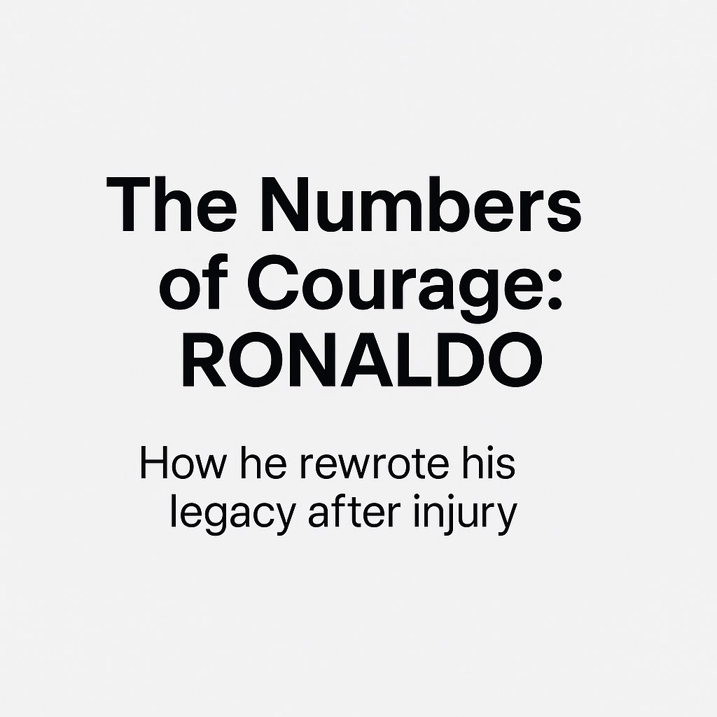 hope_in_now's tweet photo. Hope in Numbers #078
“He fell, but he didn’t stop.”
Two career-ending injuries.
15 months of rehab.
And then, he came back…
to the World Cup final.
His knee gave out,
but his will to rise again stood stronger.
Ronaldo showed us what courage looks like.
#DariStats #HopeInNumbers #Ronaldo #ComebackKing #FootballLegend #CourageInNumbers