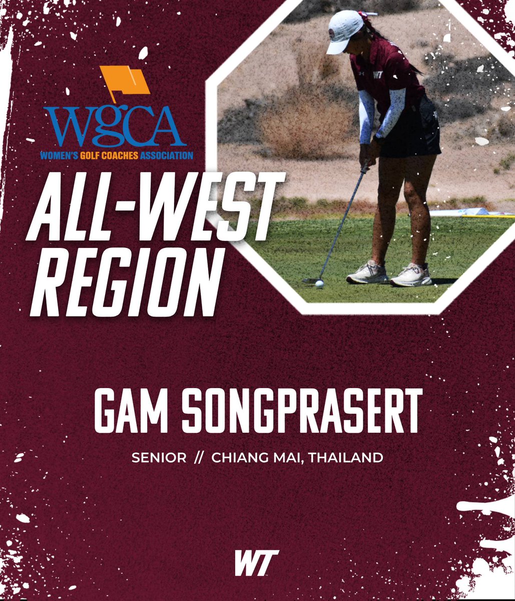 Anna Nomrowski and Gam Songprasert earn WGCA All-West Region honors

Read More: bit.ly/43d7TYA

#BuffNation