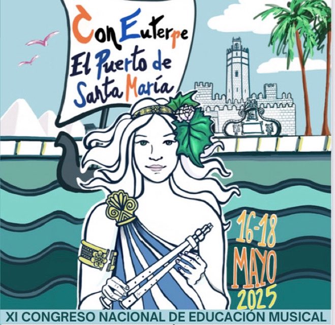 📣 Euterpian@s!! ¿Estáis preparad@s? 🖖🏻
Hoy se abre el telón del XI Congreso Nacional Con Euterpe 🎶🥳 

Serán tres días memorables de reencuentros, aprendizajes, descubrimientos, sorpresas y mucha MÚSICA en #ElPuertoConEuterpe 🖖🏻

¡Que los vientos te acompañen! 👏

#ConEuterpe25