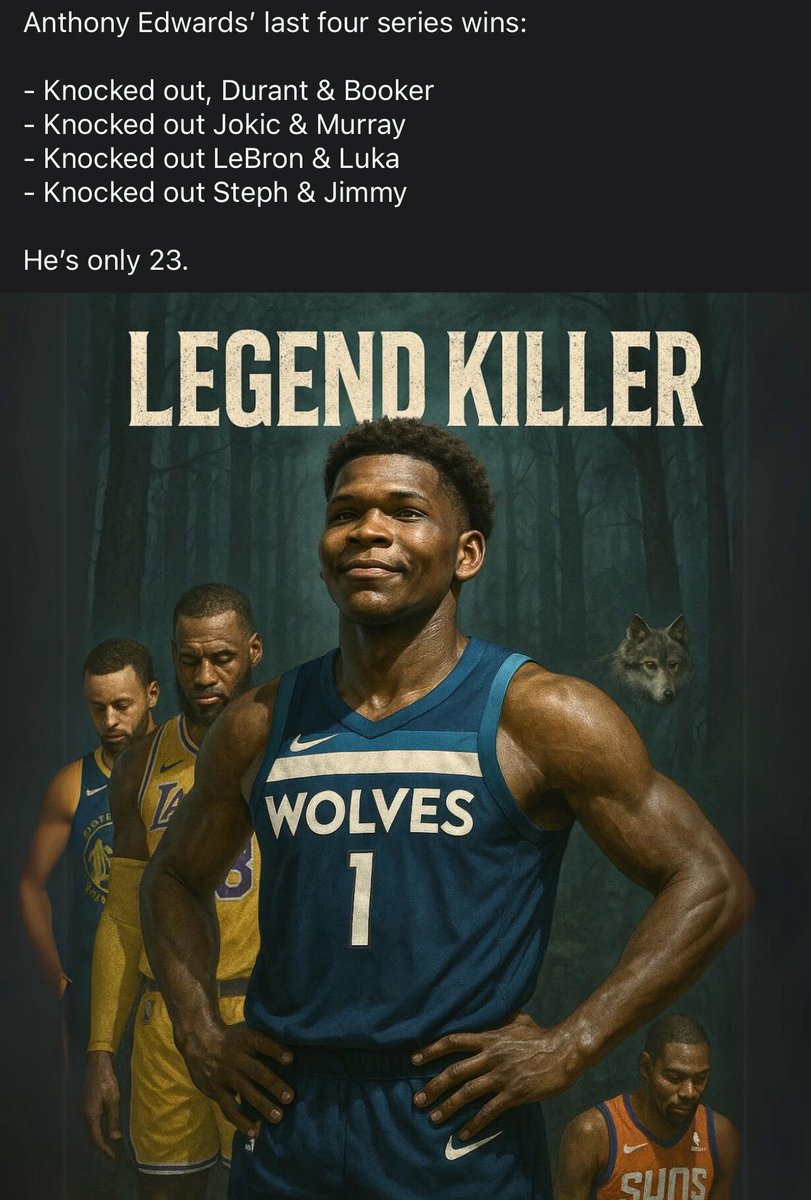 destrphforless's tweet photo. Timberwolves fans got no shame man💀 https://t.co/iec5I7VByF