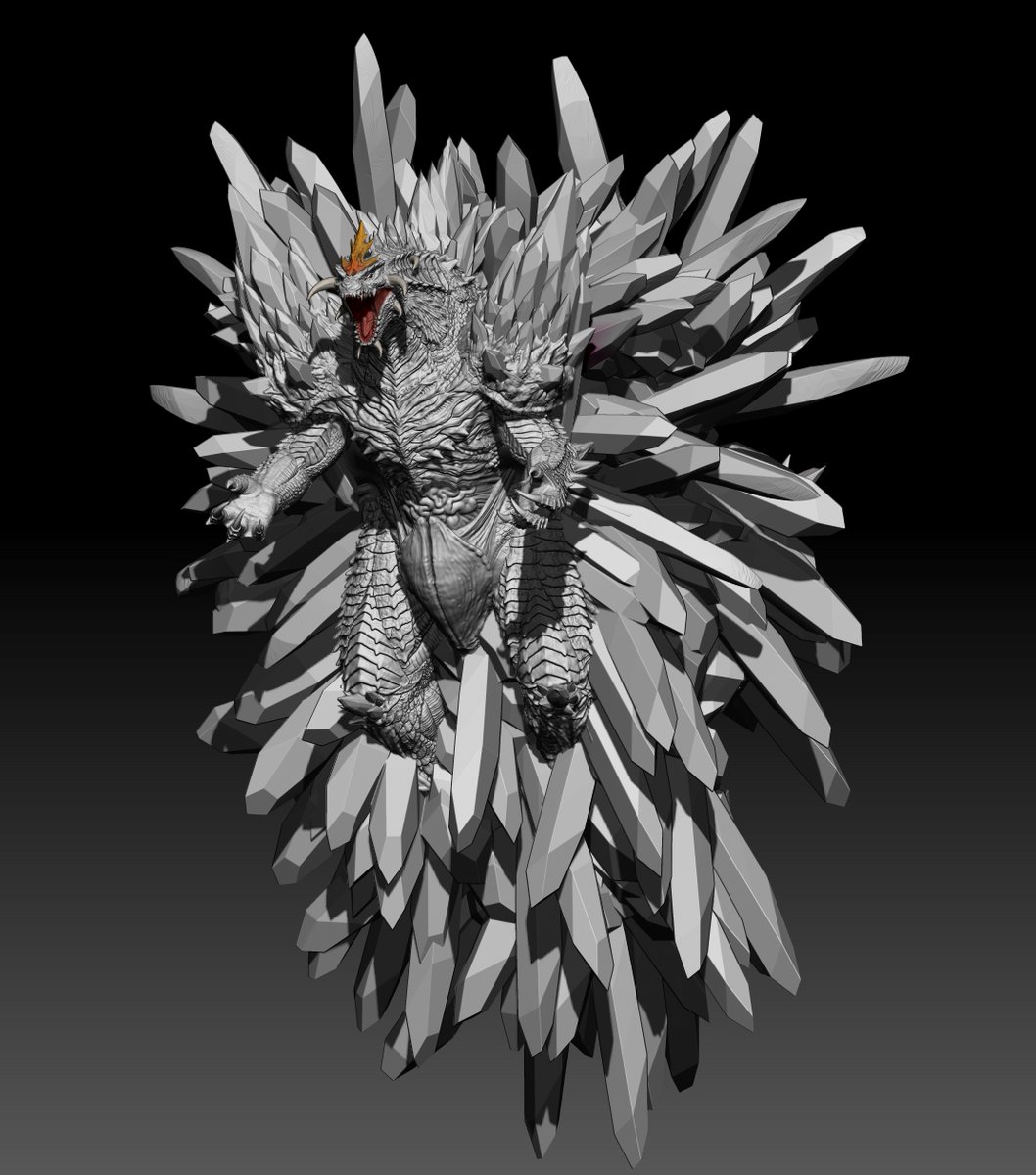 PaMaYaGi's tweet photo. #SpaceGodzilla #GodzillaXKongSupernova https://t.co/NcrrqMLU0t
