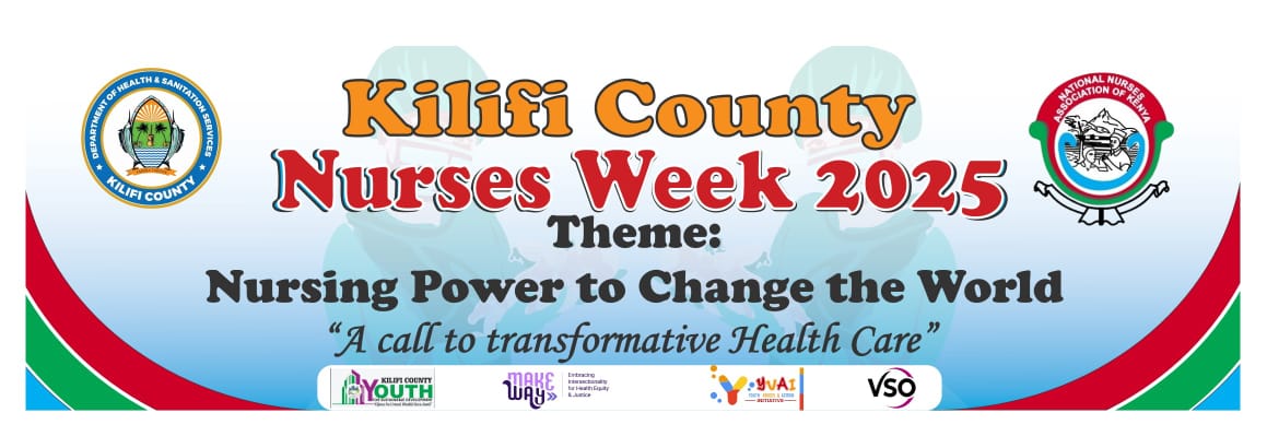 We’re proud to celebrate #NursesWeek2025 with Kilifi County!
Theme: Nursing Power to Change the World
To every nurse driving transformative care you are heroes.
#YVAI #HealthForAll #NursingPower #YouthVoices
<a href="/UNICEF/">UNICEF</a> 
<a href="/rhnkorg/">Reproductive Health Network Kenya</a> 
<a href="/PPFA/">Planned Parenthood</a> 
<a href="/ppglobe/">Planned Parenthood Global</a>