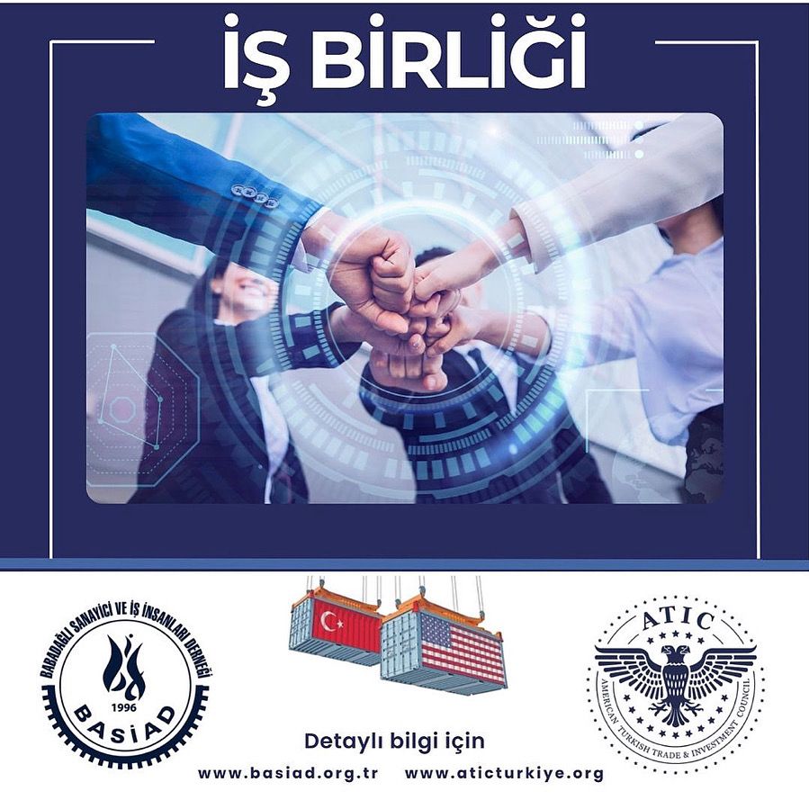 ATIC ve BASİAD Arasında Stratejik İş Birliği Protokolü İmzalandı!
Amerikan Türk Ticaret ve Yatırım Konseyi (ATIC) ile Babadağlı Sanayici ve İş İnsanları Derneği (BASİAD) arasında imzalanan Mutabakat Zaptı (MoU) ile Türk ve Amerikan iş dünyaları arasındaki iş birliği  güçleniyor.