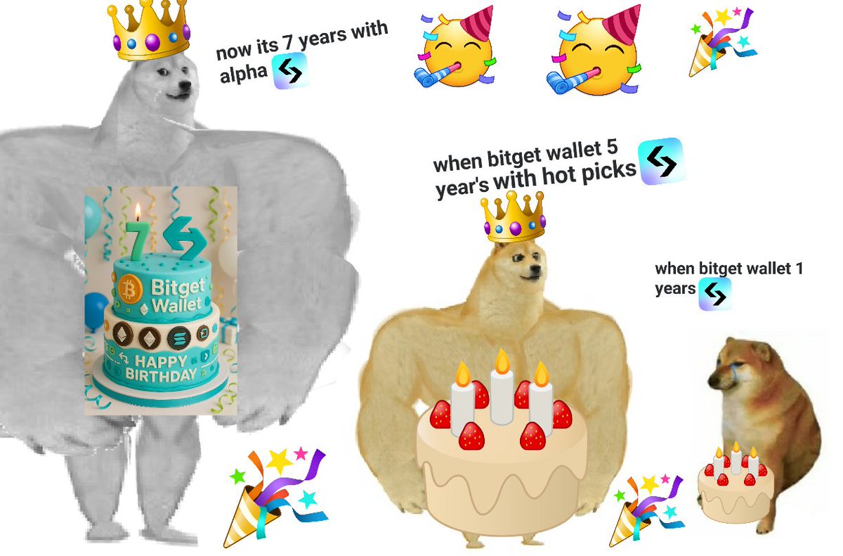 toheed002's tweet image. This is bitget wallet memes resolution funny butt true bitget wallet bigger days by days years by years happy birthday @BitgetWallet @BGWalletAlpha
@KarryWeb3 @alvin_kan @JamieElky @kajiweb3
#BitgetWallet7 #Crypto4Everyone