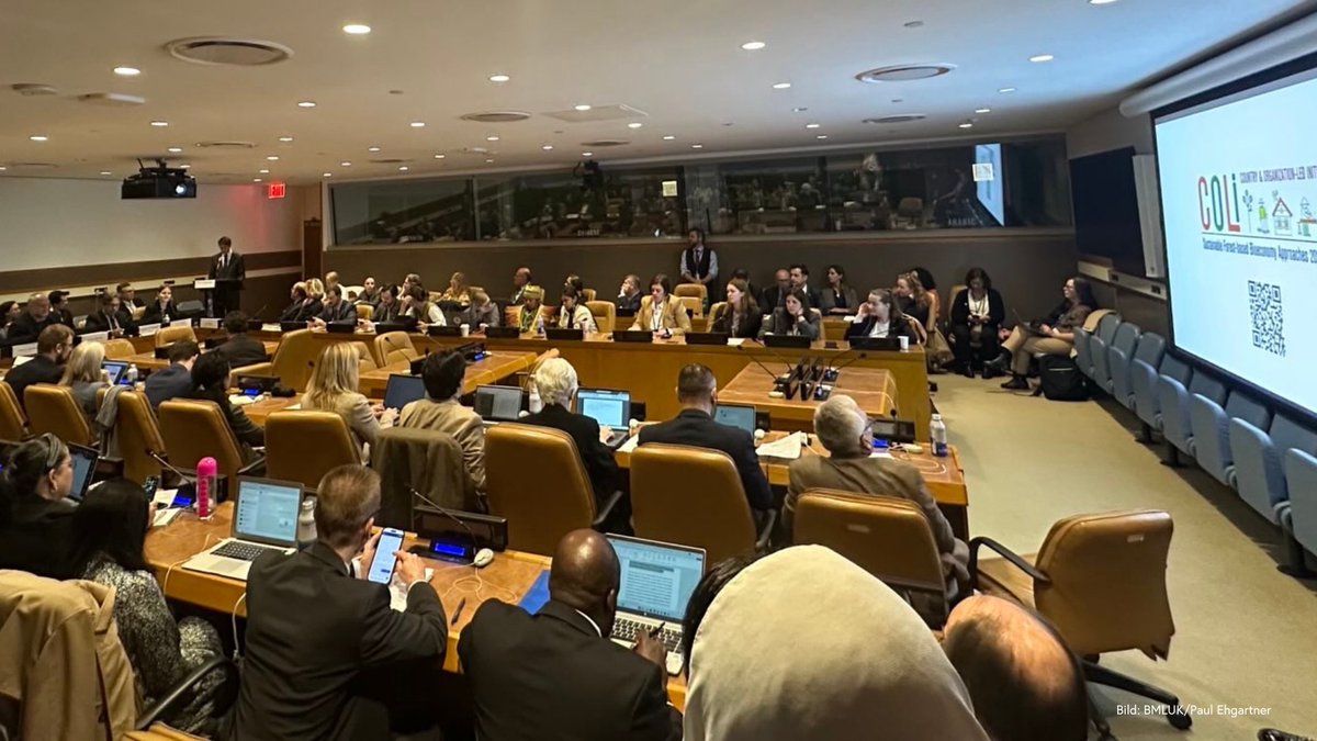 BMLUK (@bmluk_gv_at) on Twitter photo 🌍 Beim #UNWaldforum in New York präsentierte das BMLUK die von Österreich geleitete globale Initiative #COLI – Country and Organisation Led Initiative on Sustainable Forest-based Bioeconomy Approaches. 🇺🇳🇺🇸
Mehr dazu: 👉coli-bioeconomy.org
<a href="/ifamilyforestry/">International Family Forestry Alliance</a> <a href="/FAO/">Food and Agriculture Organization</a> <a href="/Unser_Wald/">Österreichs Wald</a> 🌍 Beim #UNWaldforum in New York präsentierte das BMLUK die von Österreich geleitete globale Initiative #COLI – Country and Organisation Led Initiative on Sustainable Forest-based Bioeconomy Approaches. 🇺🇳🇺🇸
Mehr dazu: 👉coli-bioeconomy.org
<a href="/ifamilyforestry/">International Family Forestry Alliance</a> <a href="/FAO/">Food and Agriculture Organization</a> <a href="/Unser_Wald/">Österreichs Wald</a>