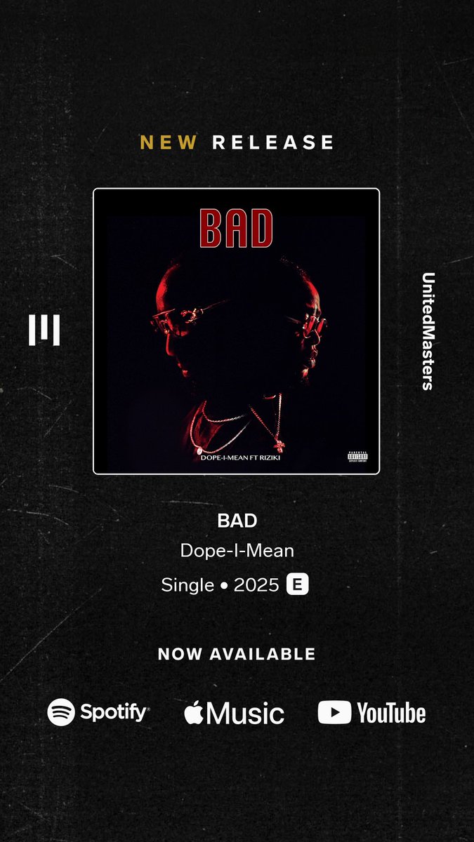NEW MUSIC!! unitedmasters.com/m/bad-108