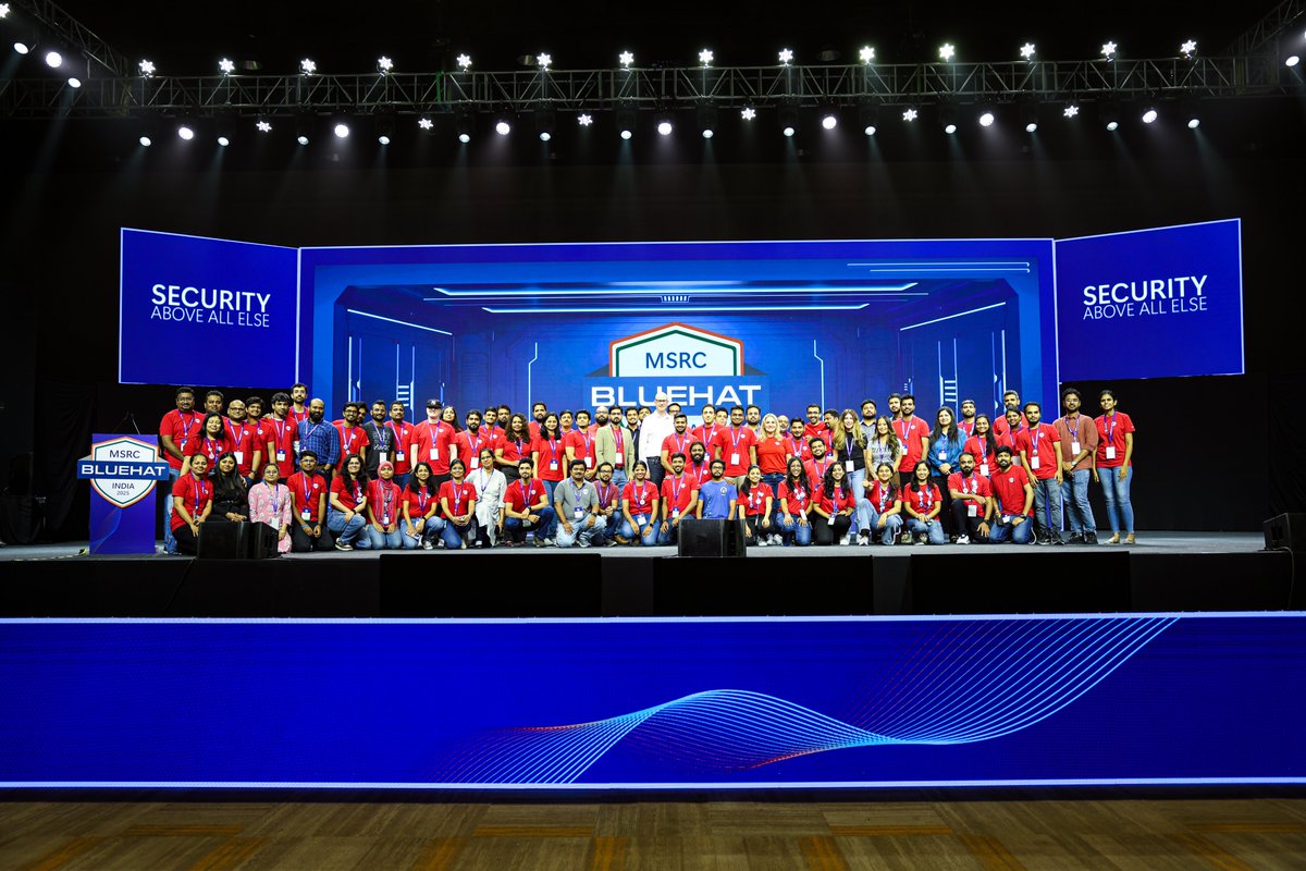 MSFTBlueHat's tweet image. Thank you to everyone who joined us this week. BlueHat is more than just a conference, it’s a community. One where the security community from inside and outside Microsoft come together as peers to share, challenge, and learn from one another.
From deep technical talks to…
