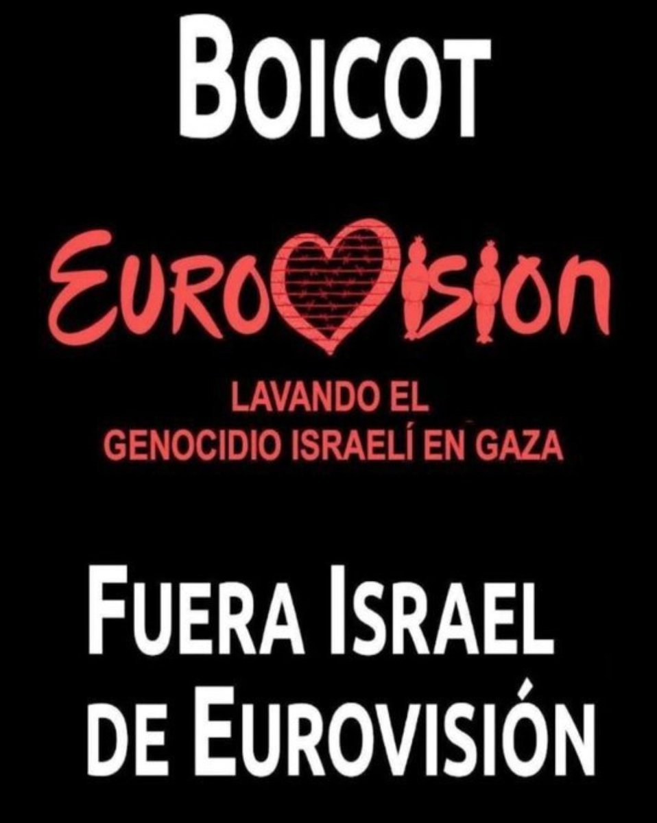 #BoicotFestivalEurovisión