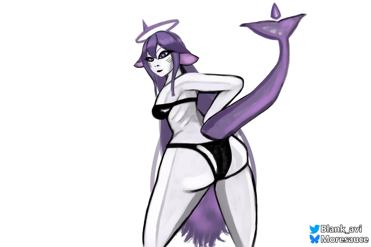 The purple shark.  #MegalodonArt #vtubers #digitalart