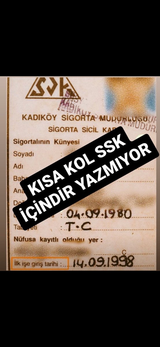 İşinize gelince öğrenci,
İşinize gelince işçi diyemezsiniz

Doğru tektir!!

Bizler fiilen çalıştık 
Öğrenci değil ÇALIŞANDIK

<a href="/isikhanvedat/">Prof. Dr. Vedat Işıkhan</a>
<a href="/Mustafa_Destici/">Mustafa Destici</a>
<a href="/RTErdogan/">Recep Tayyip Erdoğan</a>
<a href="/dbdevletbahceli/">Devlet Bahçeli</a>
<a href="/erbakanfatih/">Dr. Fatih Erbakan</a>
<a href="/eczozgurozel/">Özgür Özel</a>
<a href="/zorlu77/">Prof.Dr.Kürşad ZORLU</a>
Sosyal Güvenlik Haftası
#ÇırakStajyerSigortasıYokHükmünde