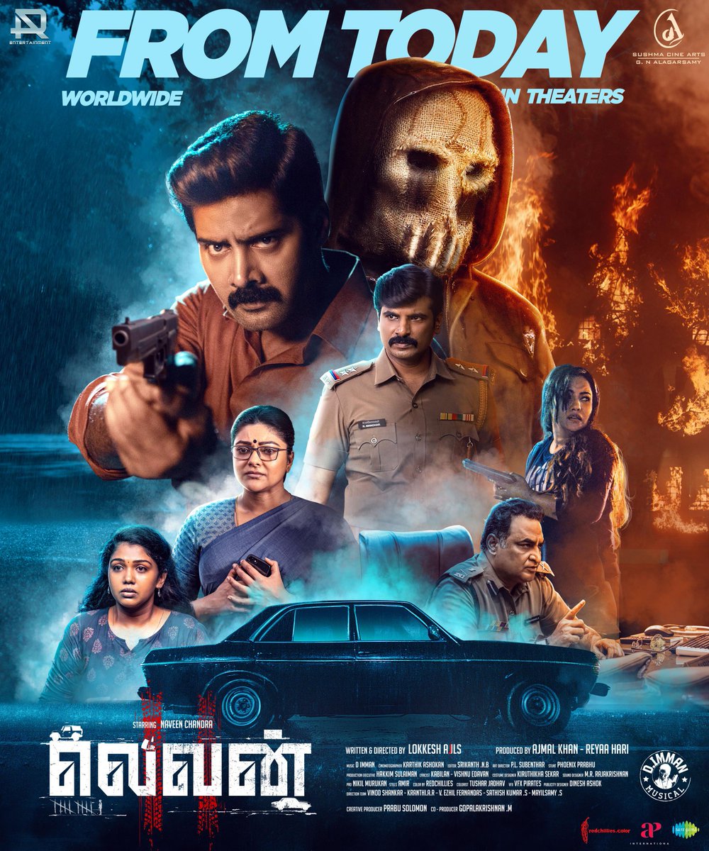 Kollywood Ent (@kollywoodent) on Twitter photo The wait ends, #ELEVEN begins - From Today💥
#ElevenFromToday
<a href="/Naveenc212/">Actor Naveen Chandra</a> <a href="/ARentertainoffl/">AR Entertainment</a> <a href="/SushmaCineArts/">Sushma Cine Arts</a> #GNAlagarsamy <a href="/lokeshajls/">Lokkesh Ajls</a> <a href="/immancomposer/">D.IMMAN</a> <a href="/actressReyaa/">Reyaa</a> <a href="/abhiramiact/">Abhirami</a> <a href="/Riythvika/">Riythvika✨</a> <a href="/ActorDileepan/">Dileepan</a> @actorshashank The wait ends, #ELEVEN begins - From Today💥
#ElevenFromToday
<a href="/Naveenc212/">Actor Naveen Chandra</a> <a href="/ARentertainoffl/">AR Entertainment</a> <a href="/SushmaCineArts/">Sushma Cine Arts</a> #GNAlagarsamy <a href="/lokeshajls/">Lokkesh Ajls</a> <a href="/immancomposer/">D.IMMAN</a> <a href="/actressReyaa/">Reyaa</a> <a href="/abhiramiact/">Abhirami</a> <a href="/Riythvika/">Riythvika✨</a> <a href="/ActorDileepan/">Dileepan</a> @actorshashank