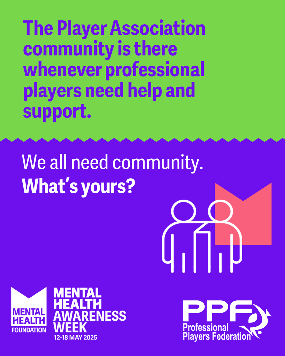 Lloyd Ashley joined the <a href="/theWRPA/">the WRPA</a> as their Mental Health &amp; Wellbeing lead having played <a href="/ospreys/">Ospreys</a> for ten years.  He talks to us about the work he does and illustrates the support offered by player associations in this space #MHAW #thisismycommunity ppf.org.uk/news/lloyd-ash…