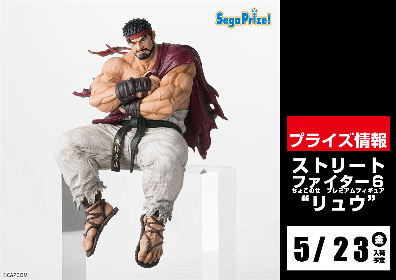 ストリートファイター6 ちょこのせ プレミアム フィギュア リュウ　12個セット ストリートファイター6 ちょこのせプレミアムフィギュア リュウ