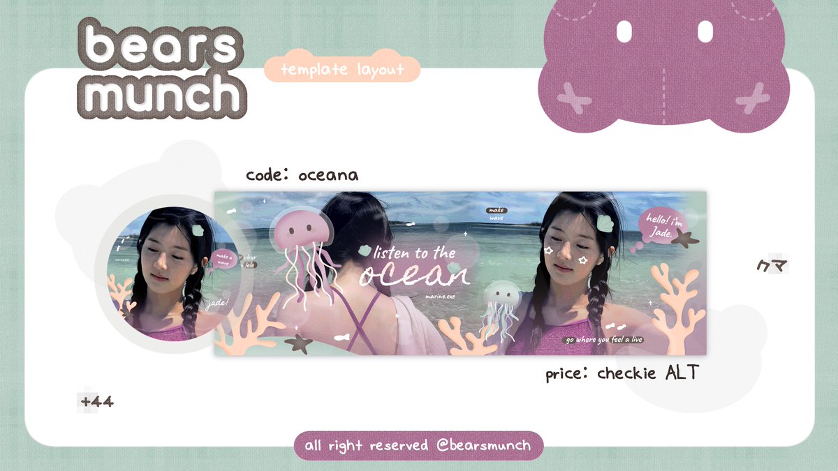 bearsmunch's tweet image. RT will be appreciated!

Aku ada template layout yang bisa dijemput sekarang via dm🧸🧺  semua elemen handdrawn dan bisa direcolor🫶🏻

Psst… checkie ALT buat harganya-nya!

#zonauang