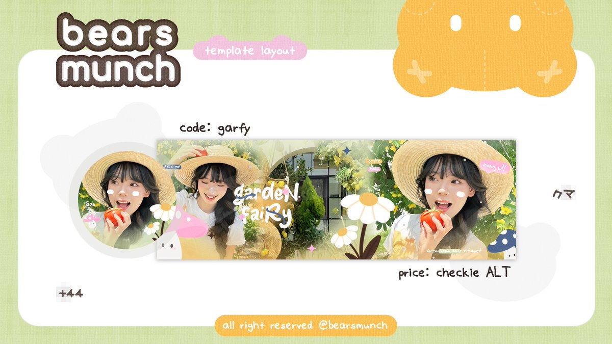 bearsmunch's tweet image. RT will be appreciated!

Aku ada template layout yang bisa dijemput sekarang via dm🧸🧺  semua elemen handdrawn dan bisa direcolor🫶🏻

Psst… checkie ALT buat harganya-nya!

#zonauang