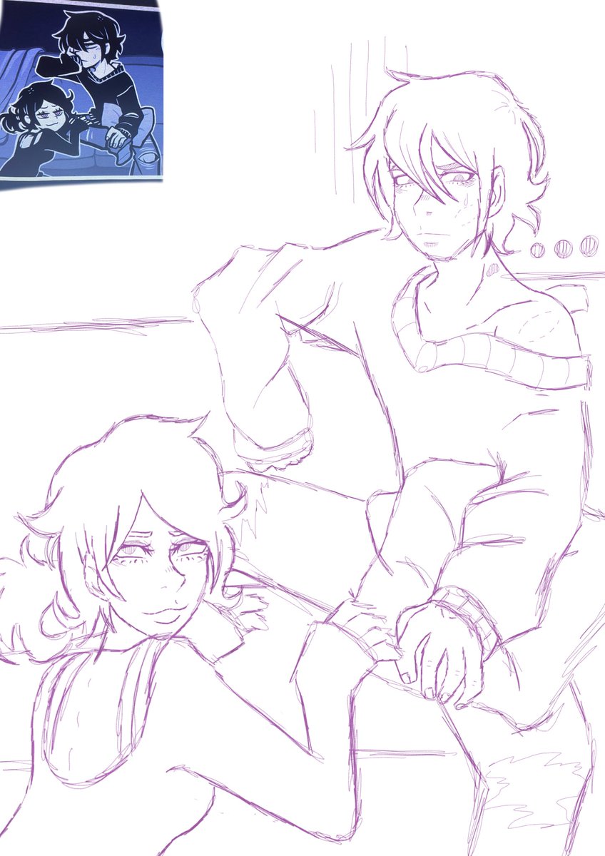 sals_space_'s tweet photo. The sketch and line art because pretty 🤲🏻 https://t.co/ja40xrdwPl