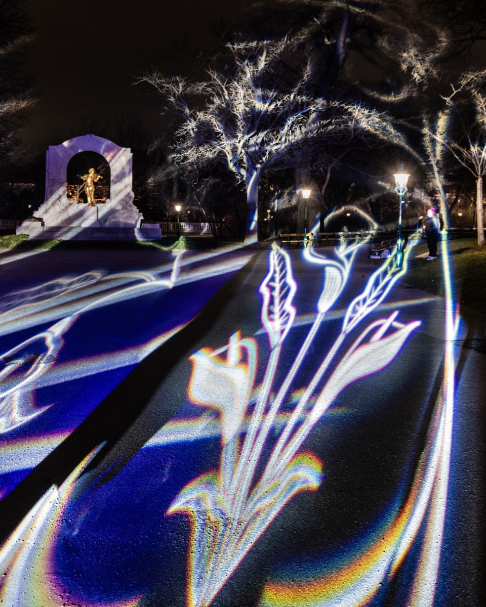_vienna_info_'s tweet image. On the International Day of Light, May 16, artist @VictoriaCoeln invites you to a guided tour of her light installation LichtStrauss in Vienna’s Stadtpark. ✨ Sign up now &amp;amp; experience Vienna in a new light! 👉🏻 events.wien.info/en/18pc/lichts… #DayOfLight #LightArt #ViennaNow