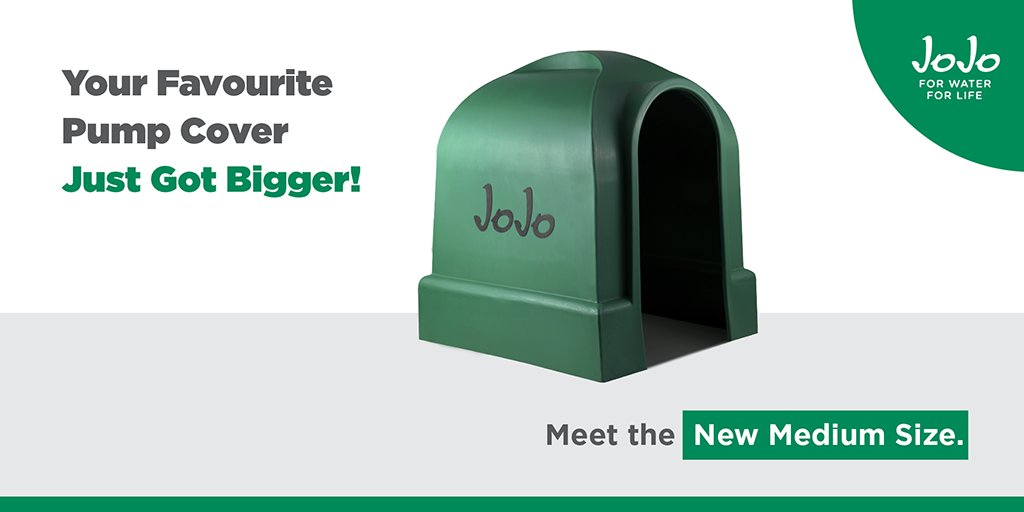 JoJo_tanks's tweet photo. 🚀 New! Medium Pump Cover – Perfect for Bigger Setups! 🚀
🔹 Why You’ll Love It:
• Extra height for larger pumps
• Same JoJo durability
• Easy to install & maintain
👉 Shop now: https://t.co/7gEYll4cQ6
#JoJo #PumpCover #WaterSolutions #BackupWater https://t.co/FImQHFFRhn
