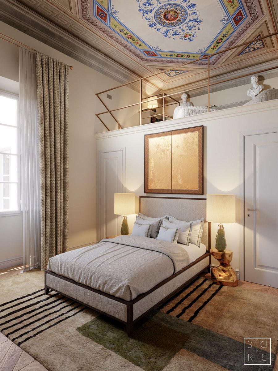 3DRnB's tweet photo. Client Render - Apartment in Florence, Italy

Experience luxury living in the heart of Florence! We're thrilled to share this stunning bedroom render from our latest client project. https://t.co/e8azioXnxI