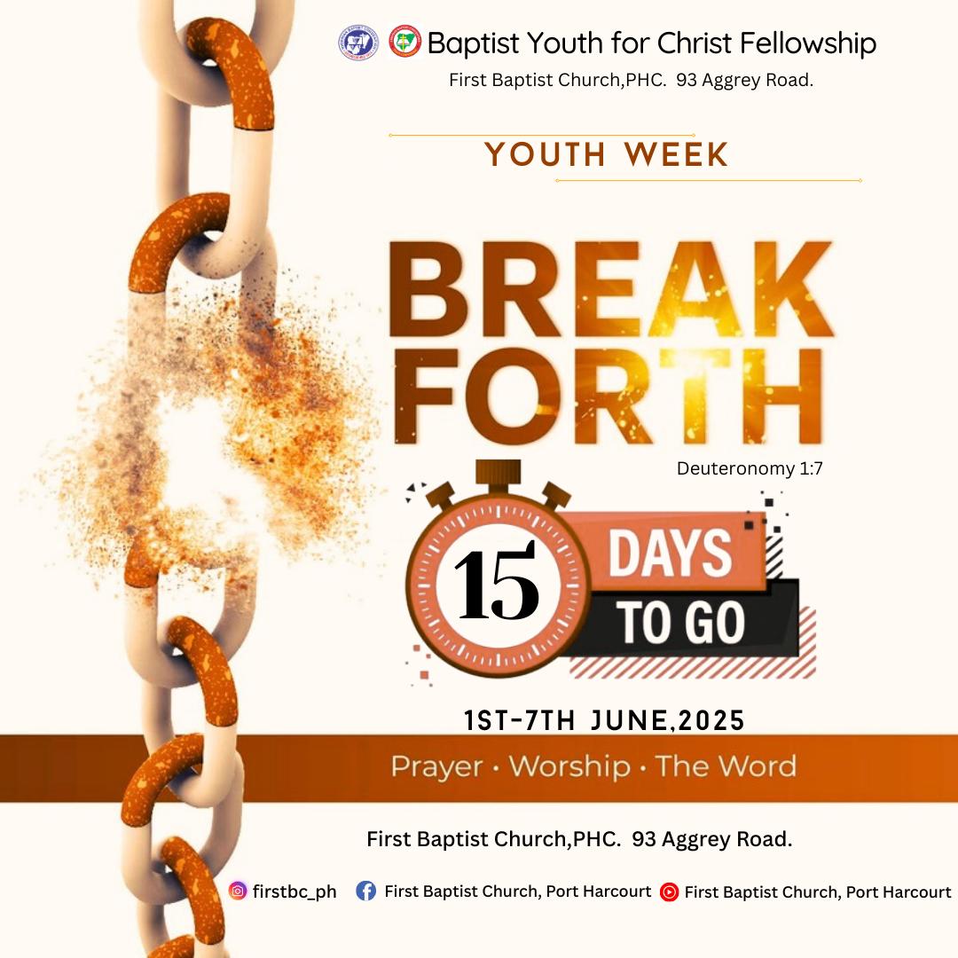 firstbcph's tweet photo. Our patience are thinning out, the days seem to be getting longer but our excitement is growing stronger. 

It's 15 day's left to go for Youth week 2025 https://t.co/kBgSHleYVJ