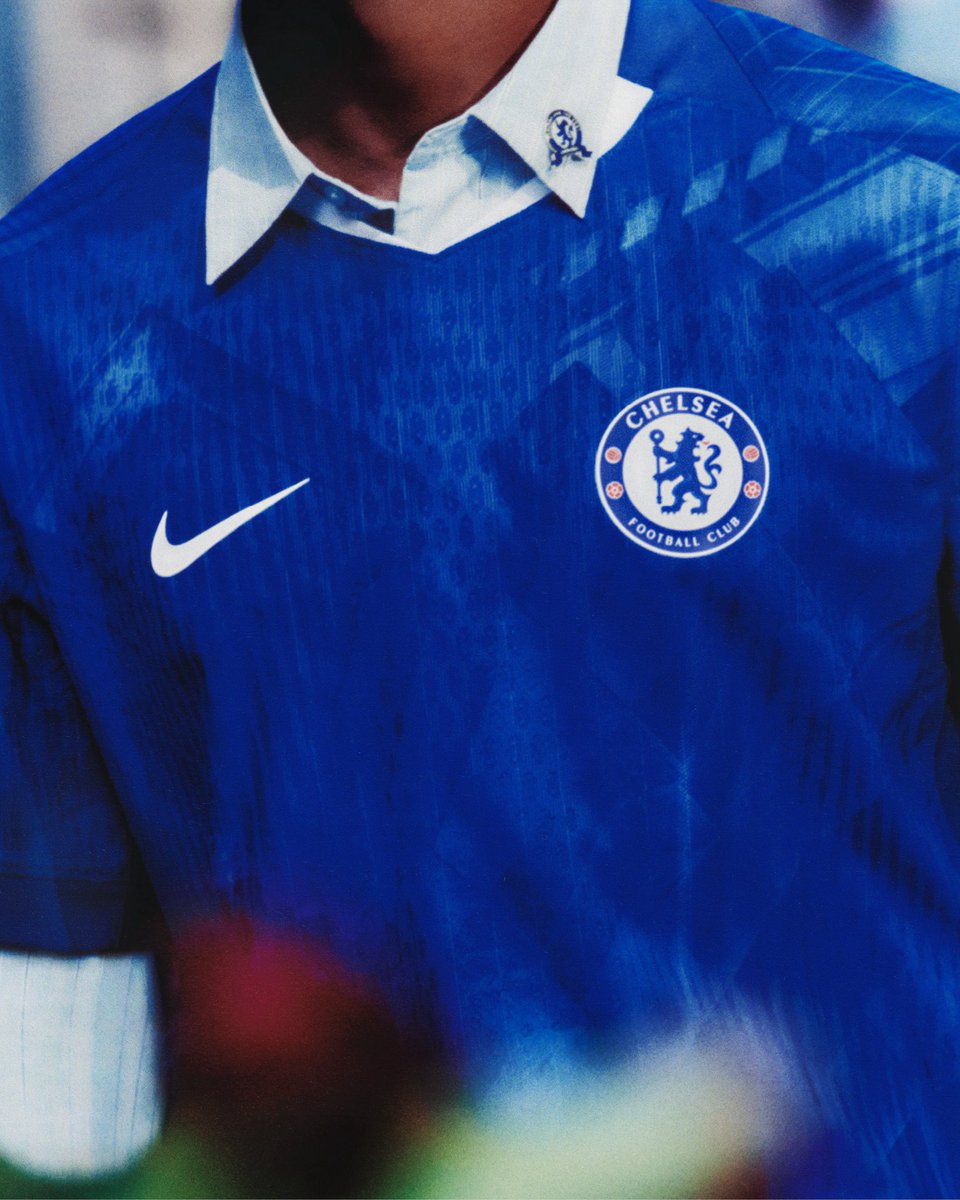 nikefootball's tweet image. The Fabric of London, woven into every thread.
Introducing Chelsea’s 25/26 Home Kit.
A design that celebrates the streets that made us and the city that defines us. Classic Royal Blue meets a vibrant new shade. Featuring bold detailing inspired by real architecture of West…