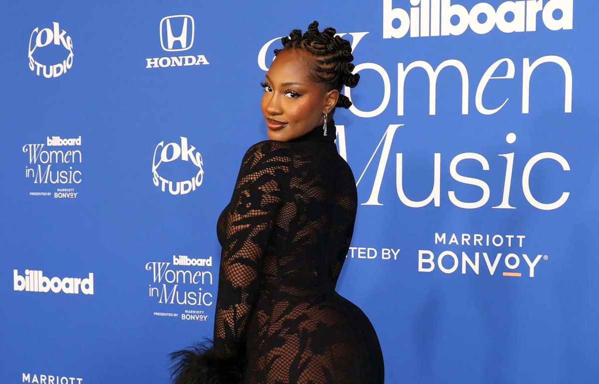 My favorite thing about being a black woman? I love being curvy. I love that I have a little booty -- Tems.