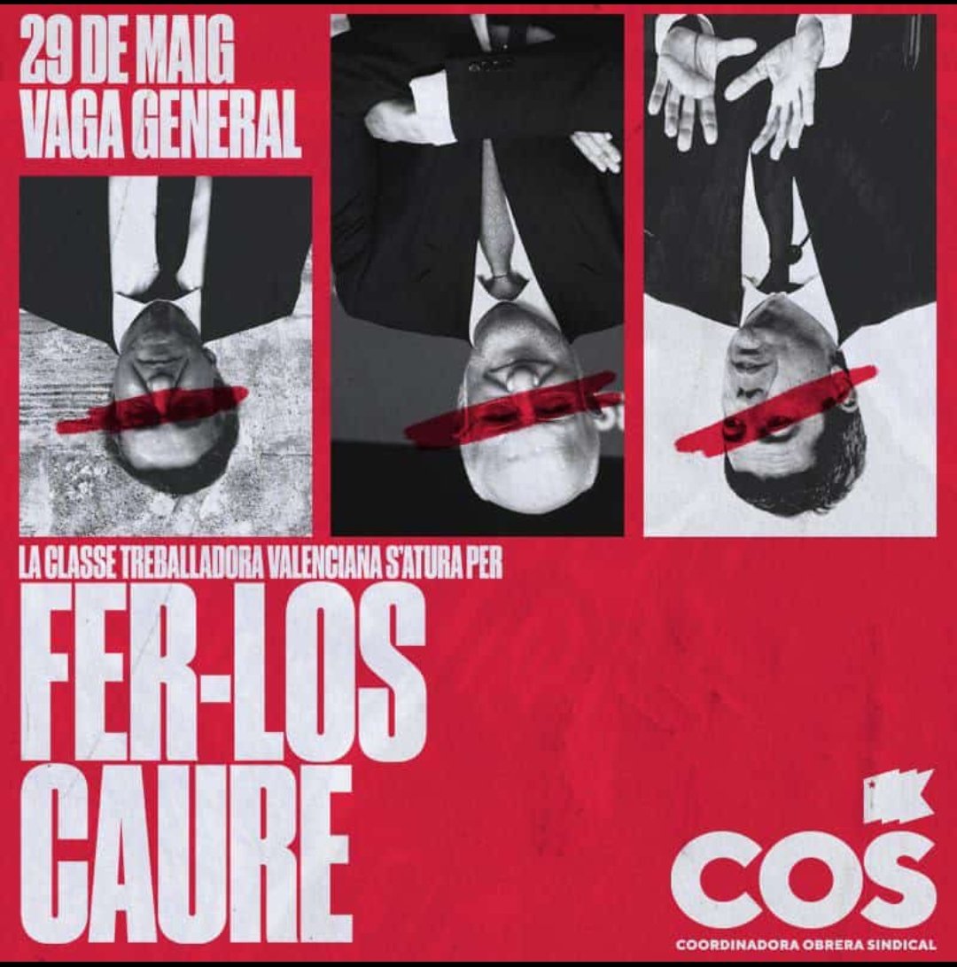 El proper dimarts 20 de maig al CSA La Mistelera de La Xara (Marina Alta) tindrà lloc una assemblea oberta prèvia a la vaga general del 29 de maig. Extenem la vaga fins a cada comarca del país!
