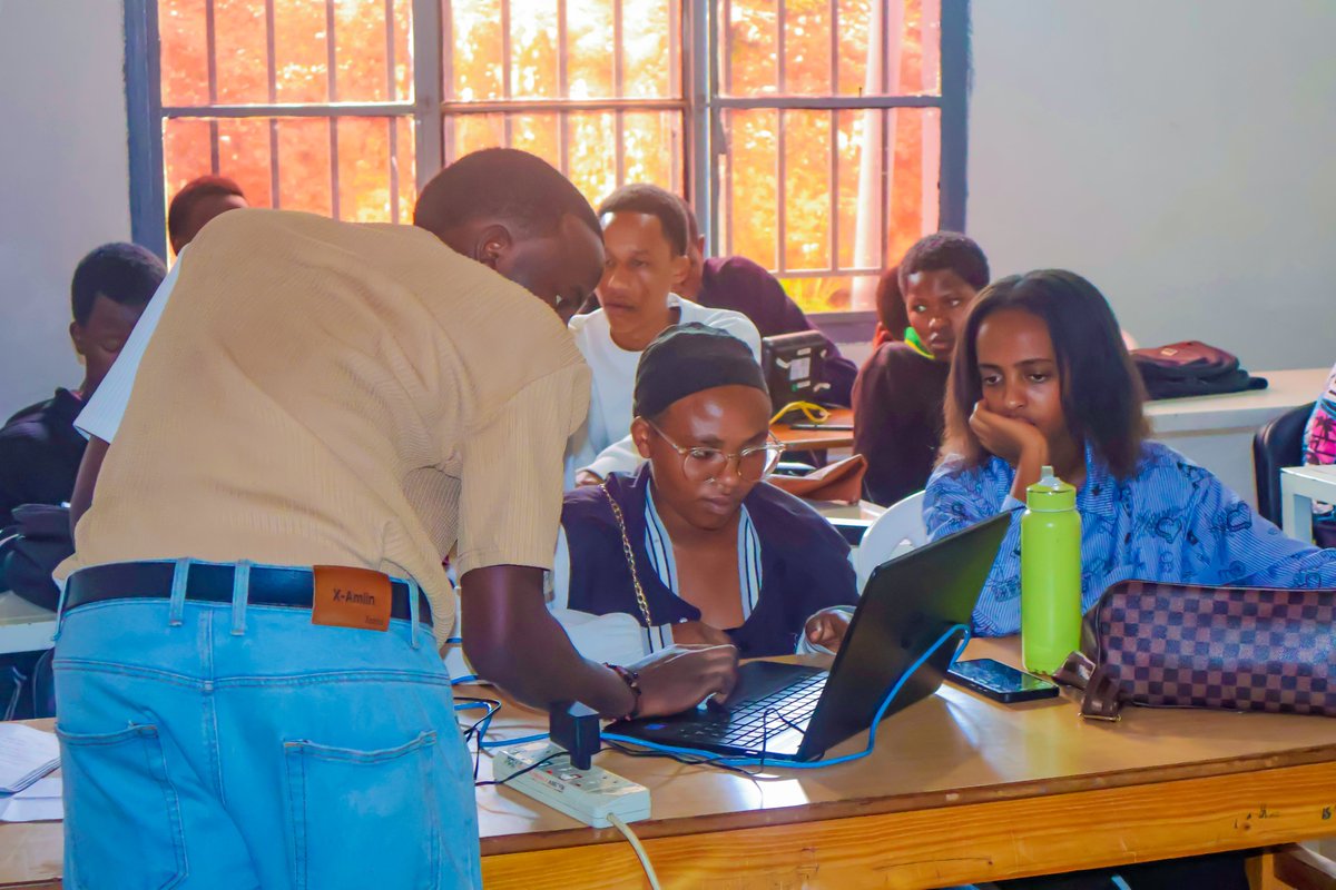 NatcomTCenter's tweet photo. Empowering Through Practice! Hands-on with wireless tech — real skills, real impact." 💻At Natcom Training Center, we believe in learning by doing. Our learners are diving deep into practical networking, coding, and digital tools that shape the future of technology in Rwan. https://t.co/3ugJiy8Yv4