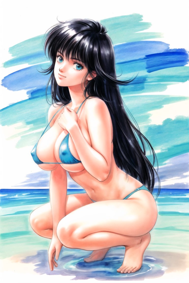 #AIイラスト #鮎川まどか #きまぐれオレンジロード