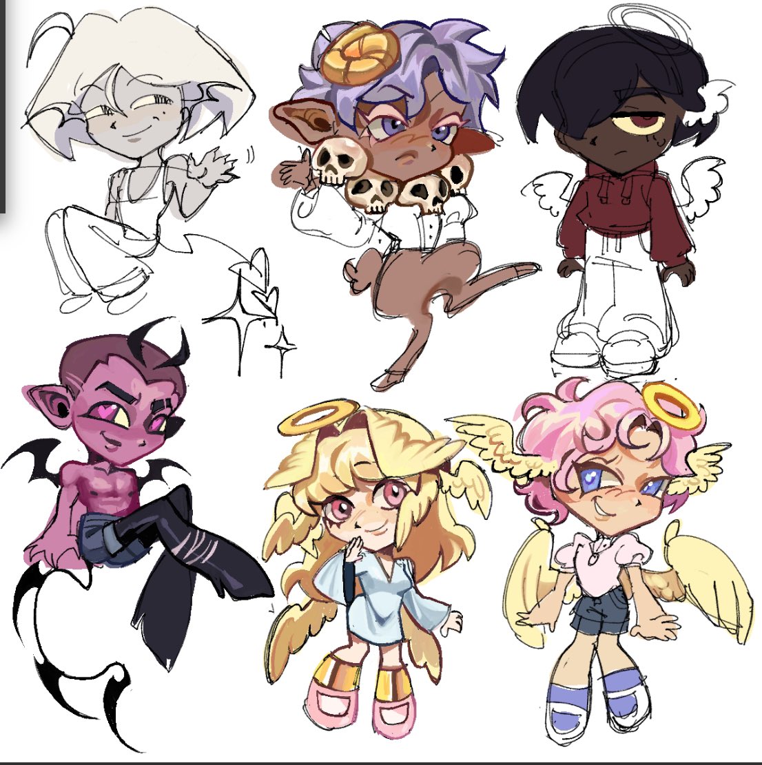 Scrinkeu's tweet photo. Hi guys returning to beg for money.. commissions open https://t.co/kPiVPrgTlx for info https://t.co/ujORbG656c