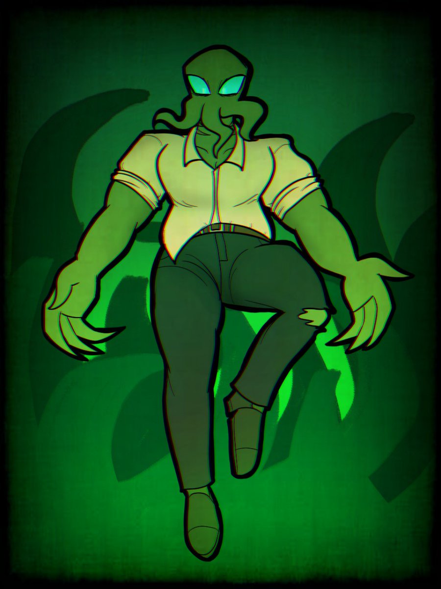 romanticomputer's tweet photo. Cthulhu https://t.co/k5Ln2FBesb