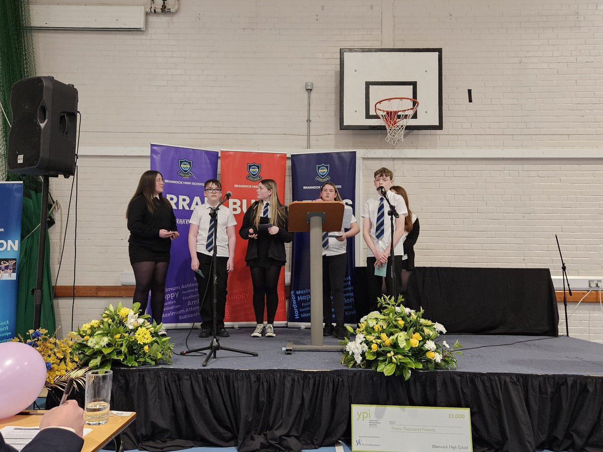 BrannockSS_RMPS's tweet image. #YpiFinal Last but certainly not least, we have our winning charity @SandsUK. The team were passionate about this social issue and were clear on how the £3000 would be spent. A wonderful moment for themselves and the charity ❤️ @ypi_scotland @brannock_high