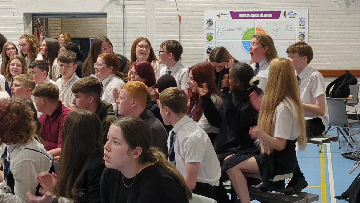 BrannockSS_RMPS's tweet image. #YpiFinal Last but certainly not least, we have our winning charity @SandsUK. The team were passionate about this social issue and were clear on how the £3000 would be spent. A wonderful moment for themselves and the charity ❤️ @ypi_scotland @brannock_high