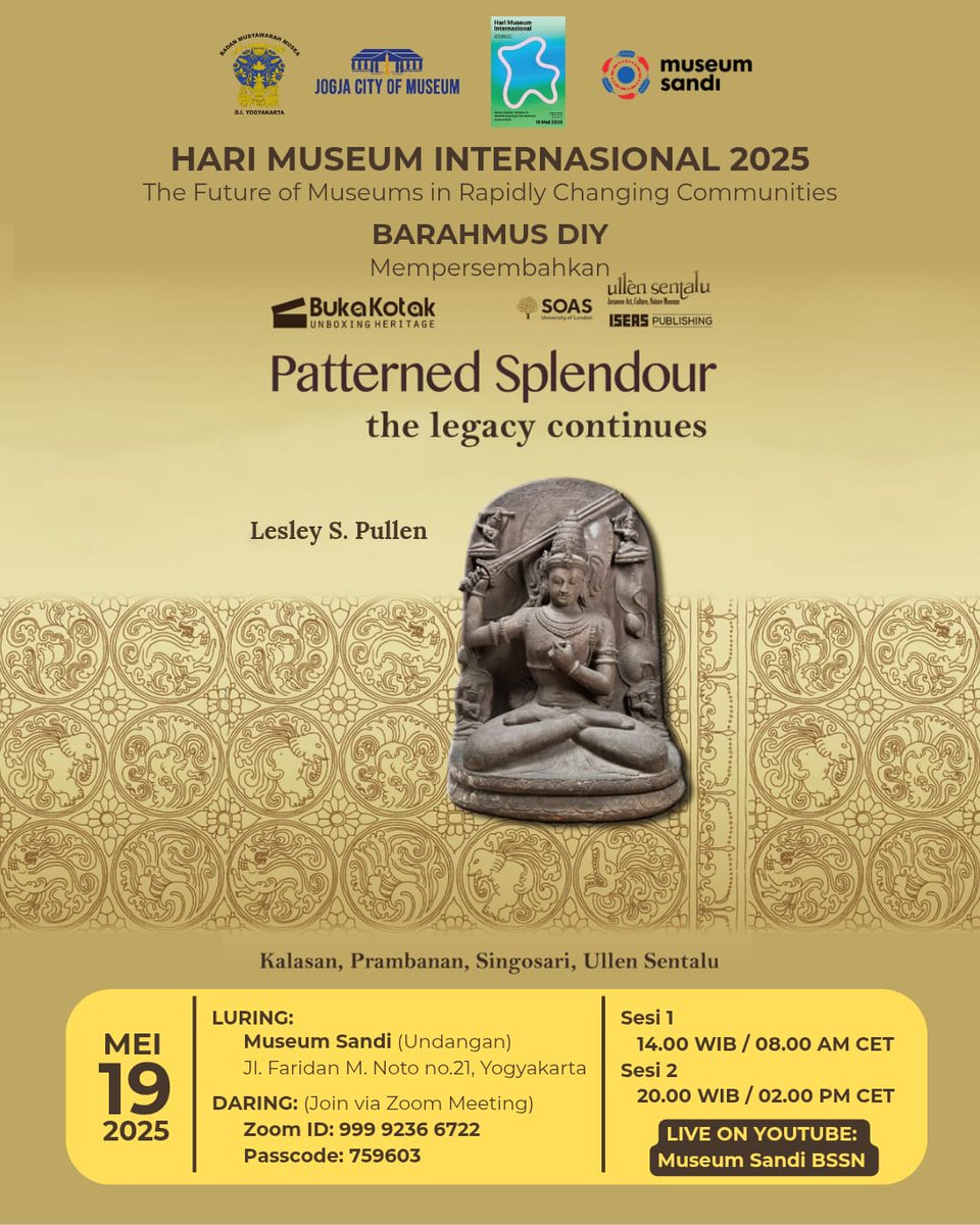 jonathanhryn's tweet photo. Here is the updated information for the online event I posted:
Zoom ID: 999 9236 6722
Passcode: 759603
Live on YouTube: Museum Sandi BSSN

@sandiplomat @HeraldLinde  @harrysofian @kallinikos1980 @gregwralph @hey_louie https://t.co/6f5BxeCuvx