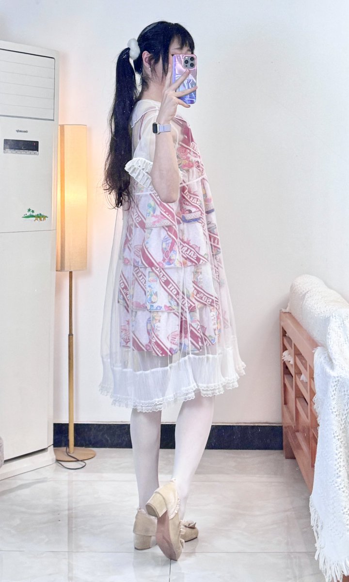 买了3年还没穿出过门的裙子 #Lolitafashion #可爱的男孩子 #男娘