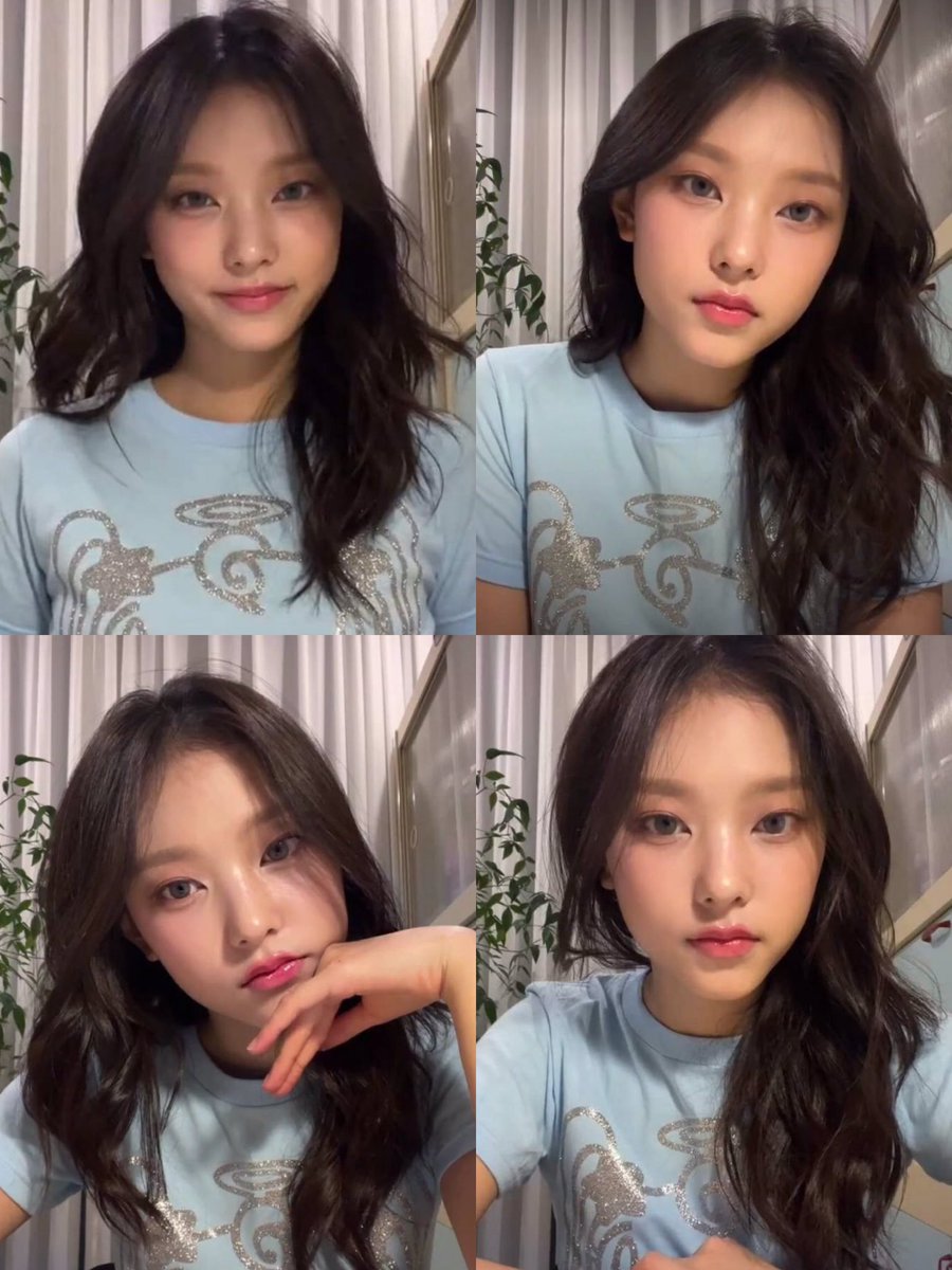 coming for haerin's visuals is insane while this is how gorgeous she looks in an average live video