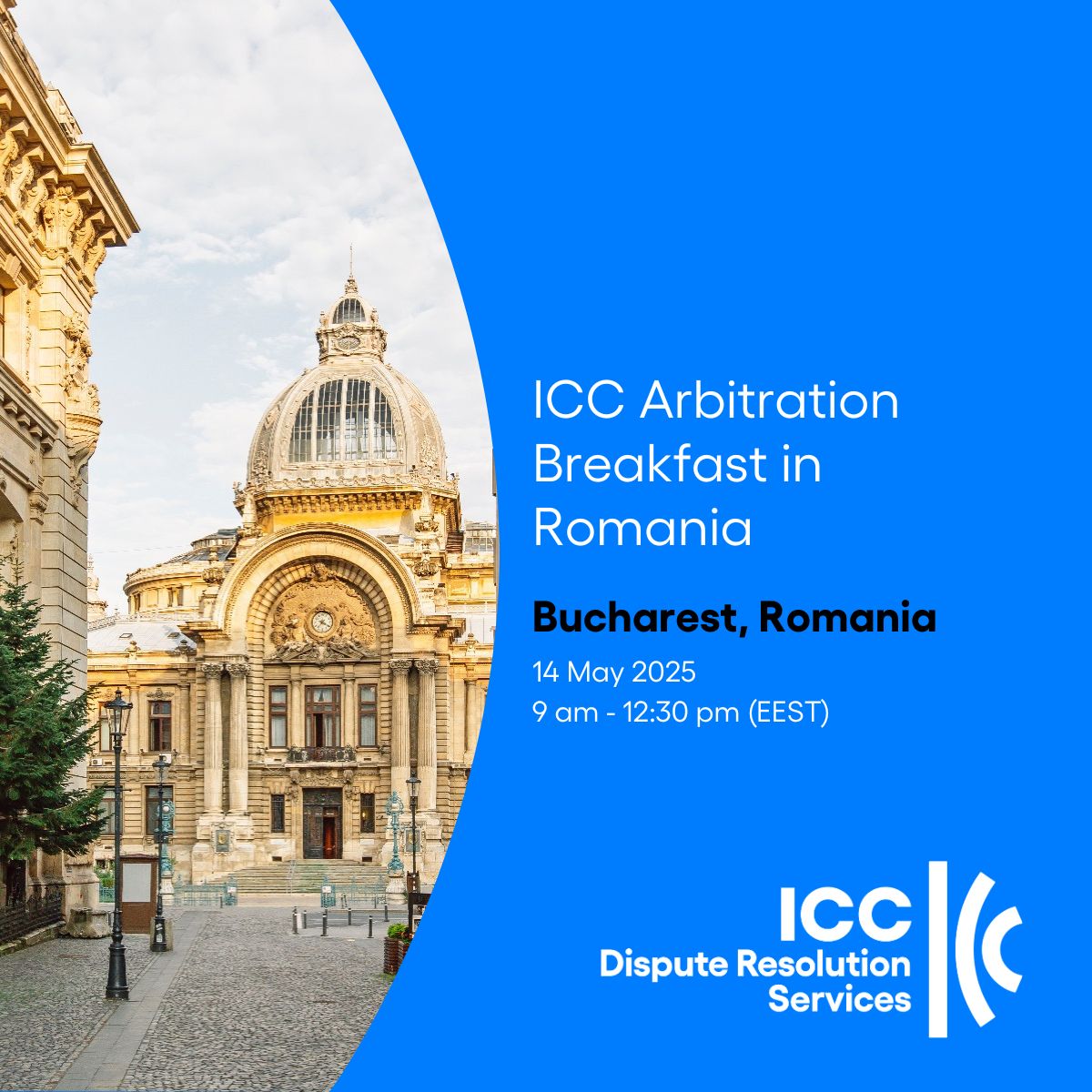 Am avut plăcerea de a participa în 14 mai 2025 la „ICC Arbitration Breakfast in Romania” găzduit la București de Curtea Internațională de Arbitraj - ICC Dispute Resolution Services, prilej de schimb de expertiză pentru profesioniștii implicați în arbitrajul internațional.