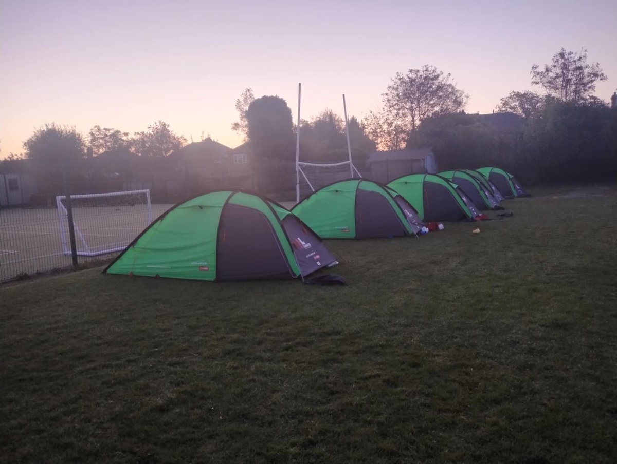 Good morning Campers! ☀️🏕️. We have our first risers of the day! 😍