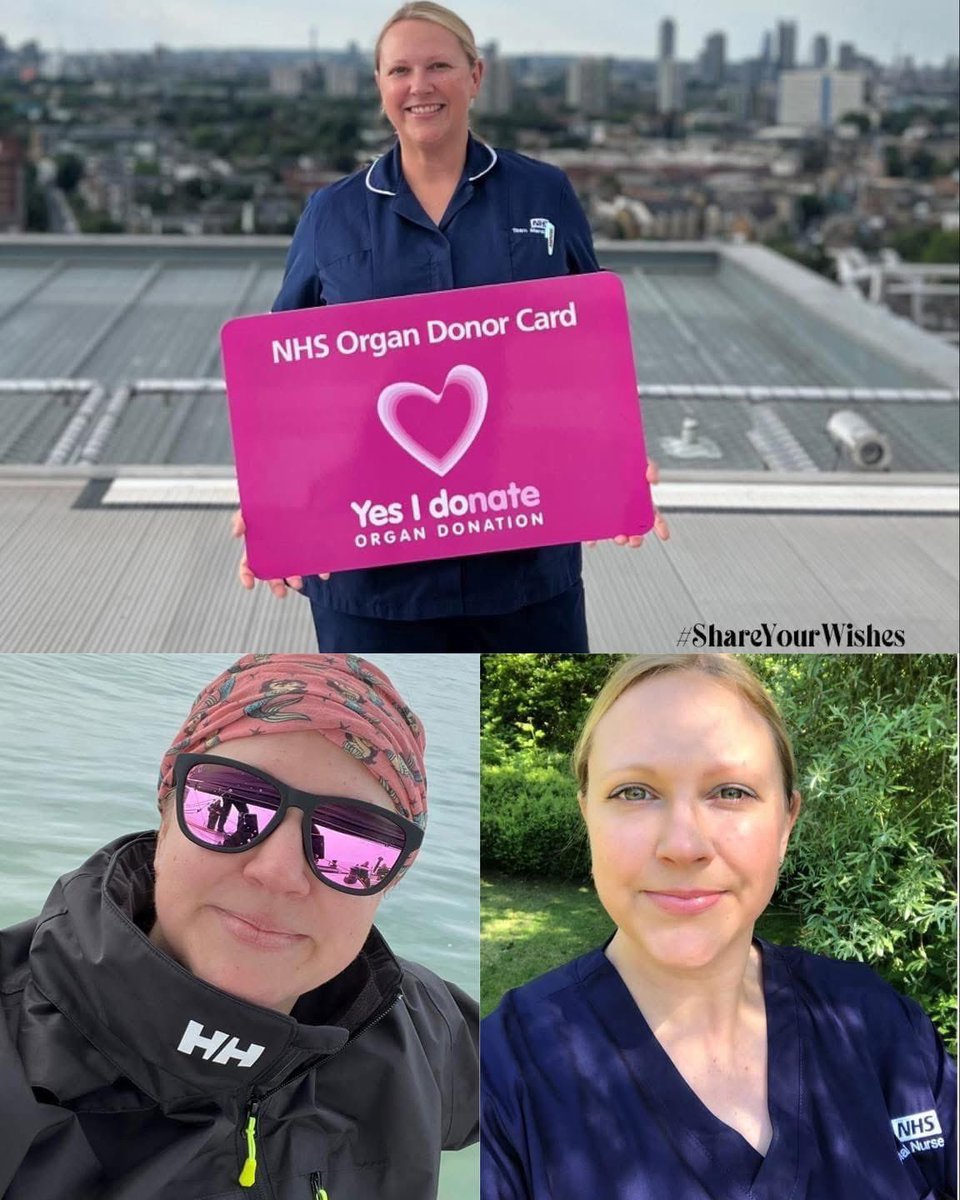 Share Your Wishes (@share_wishes) on Twitter photo Lucy’s a Specialist Nurse in Organ Donation & Team Manager for <a href="/London_ODT/">London Organ Donation Team 💗</a>
“I strongly believe the more we as a society talk about #organdonation, the more it is normalised as part of end of life, the less we will see relative refusals & more lives saved.”shorturl.at/bByO3 Lucy’s a Specialist Nurse in Organ Donation & Team Manager for <a href="/London_ODT/">London Organ Donation Team 💗</a>
“I strongly believe the more we as a society talk about #organdonation, the more it is normalised as part of end of life, the less we will see relative refusals & more lives saved.”shorturl.at/bByO3