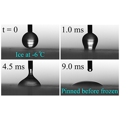 Physical Review Fluids (@physrevfluids) on Twitter photo Is ice always covered by a thin water layer? Demmenie et al. show that near melting, the contact angle of a water droplet on ice plateaus at 12°. The result is explained by surface energy, not crystallization, indicating that ice is never fully wetted.
🔗 go.aps.org/4kiNVlU Is ice always covered by a thin water layer? Demmenie et al. show that near melting, the contact angle of a water droplet on ice plateaus at 12°. The result is explained by surface energy, not crystallization, indicating that ice is never fully wetted.
🔗 go.aps.org/4kiNVlU