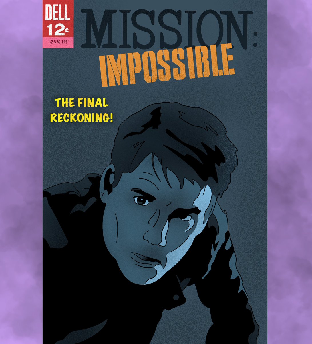 I created this mock up cover of a Dell Comics issue of Mission Impossible in anticipation for The Final Reckoning 
<a href="/TomCruise/">Tom Cruise</a> <a href="/MissionFilm/">Mission: Impossible</a>