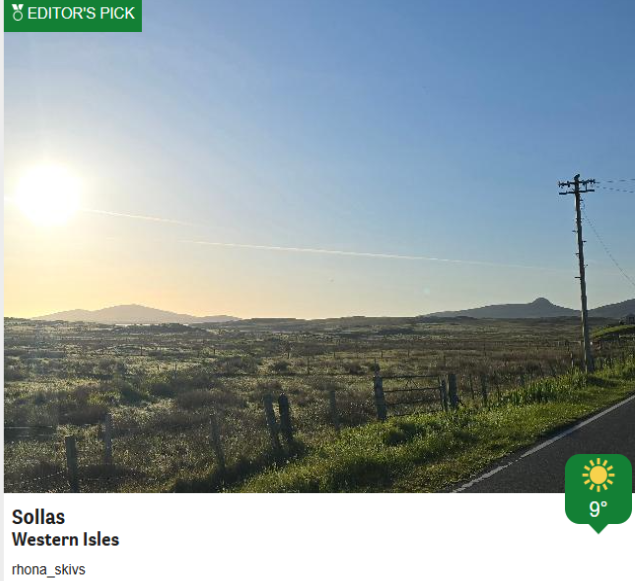 BBCScotWeather tweet picture