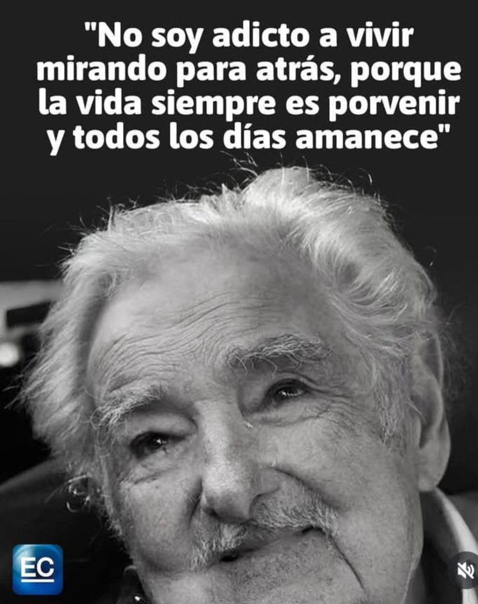 Definitivamente un estoico y filántropo que marcó la diferencia entre servir y ser servido.
El mundo necesita más de estos líderes que buscan el bien común, la repartición de la riqueza, la justicia social, el bienestar. 
Necesitamos más Mújicas, más Correas, más Lulas, más y más