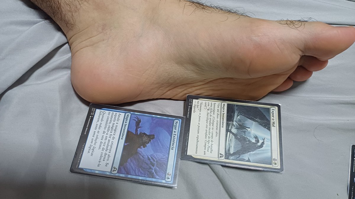GeekToes's tweet photo. Uma jogatina a noite
Com parceiro Jace,
Desvendador de Segredos
Negar a existência
Expor o mal
#magic #magiccard #MTG #feet #toes #geek #nerd https://t.co/sVQ2UUJ7jm