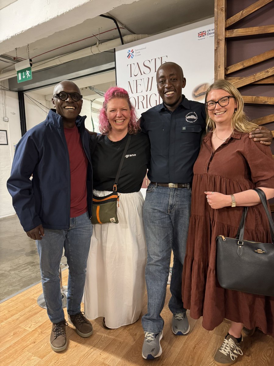KBarigye's tweet photo. Yesterday was the first day at the @LdnCoffeeFest where I stood alongside a group of Ugandans promoting Ugandas coffee. Our participation was made possible by @UKinUganda & @ITCnews 
Seeing the interest the world is showing for our coffee and how they are finding the quality is even better than what they expect is encouraging. We are a point where every coffee bean from Uganda has value whether it is roasted or green! It’s time for Uganda to shine! @rkabushenga @CoffeeUganda